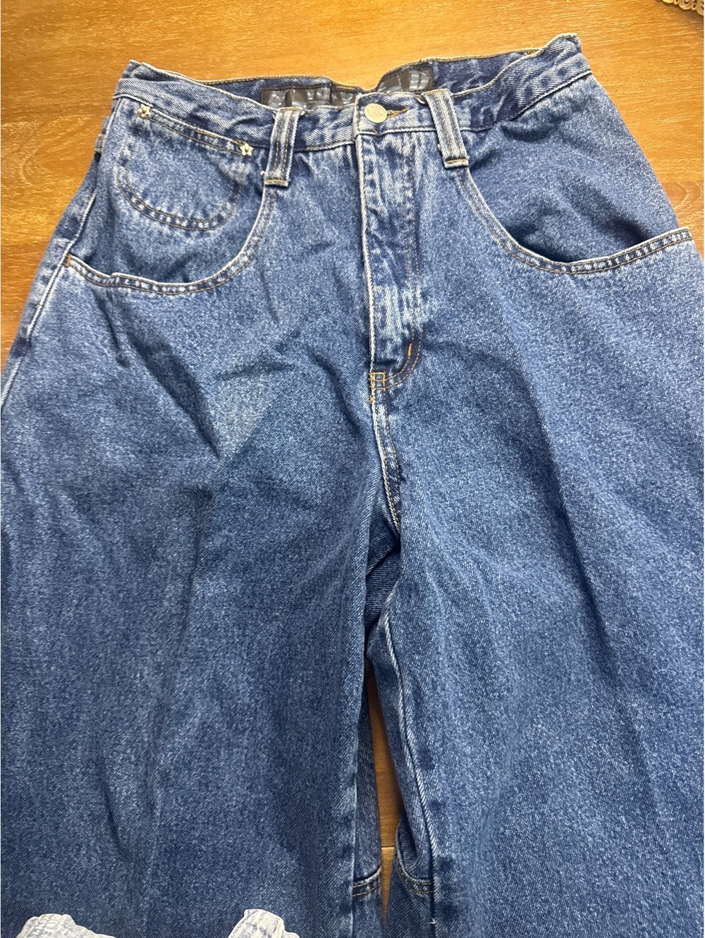 Zana Di Vintage High-Waisted Blue Denim Jeans Size 11/12